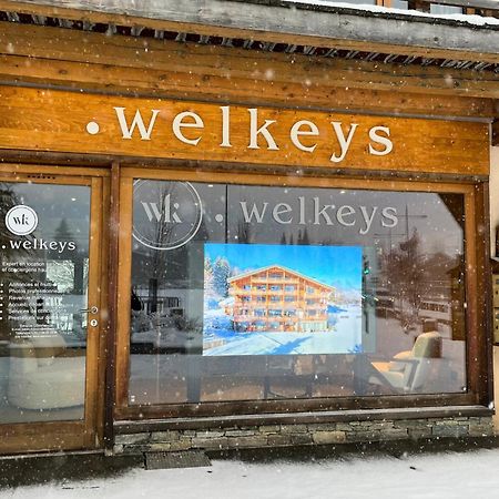 Appartement Du Flocon - Welkeys Megeve Bagian luar foto