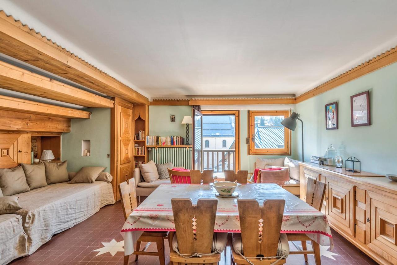 Appartement Du Flocon - Welkeys Megeve Bagian luar foto