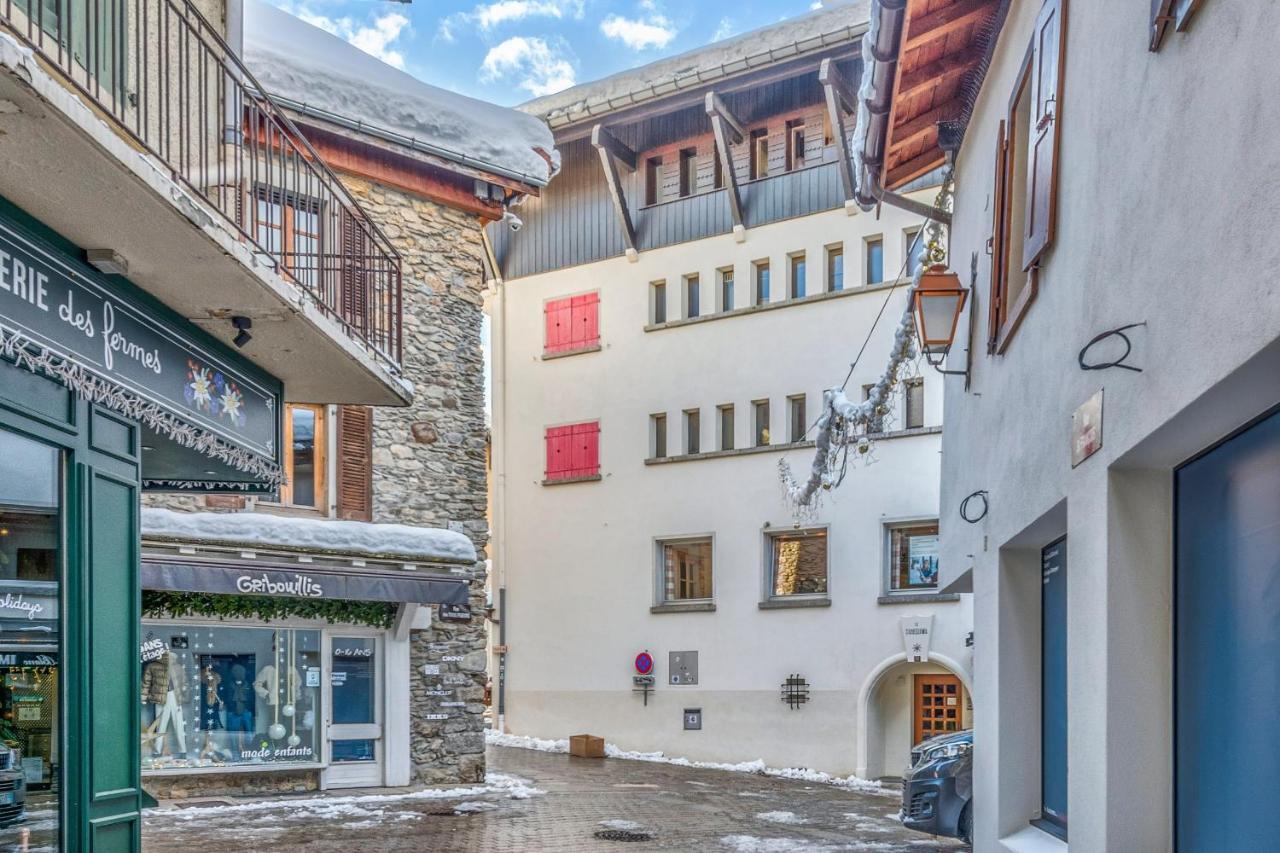 Appartement Du Flocon - Welkeys Megeve Bagian luar foto